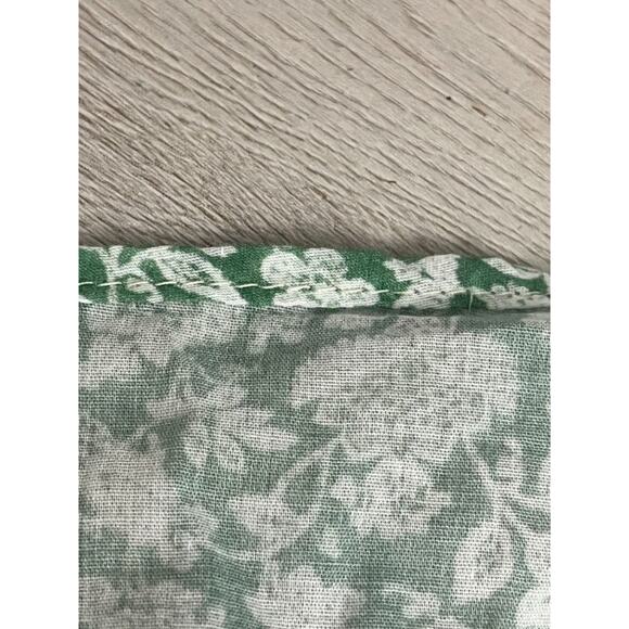 DOEN Sz M Medium Peridot Tea Floral Emmaretta Dress ALTERED - Picture 10 of 10